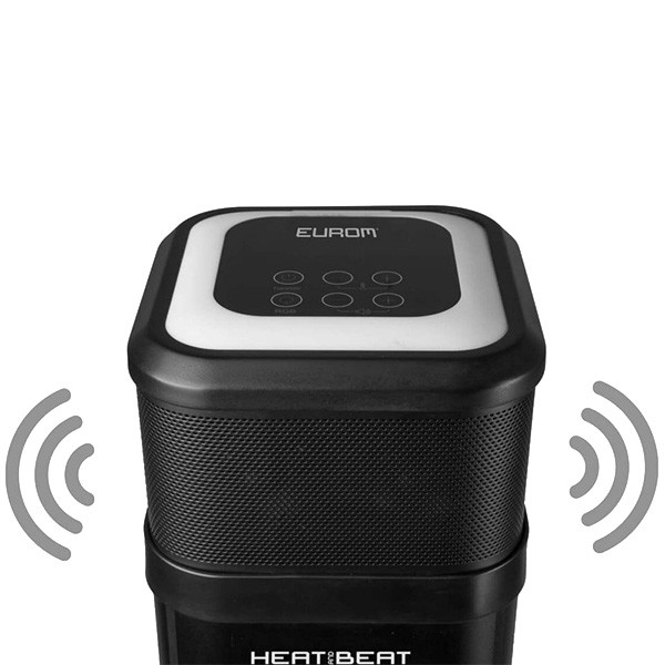 Обогреватель Eurom со встроенным музыкальным проигрывателем 334562