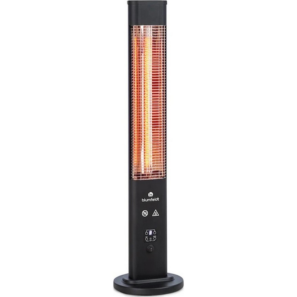 Инфракрасный электрический обогреватель Blumfeldt Heat Guru Plus Black (1,2 кВт) 10035095