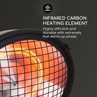 Инфракрасный электрический обогреватель Blumfeldt Heatspot медный металлик (2кВт) 10033105