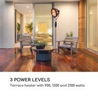 Инфракрасный электрический обогреватель Blumfeldt Heatspot медный металлик (2кВт) 10033105